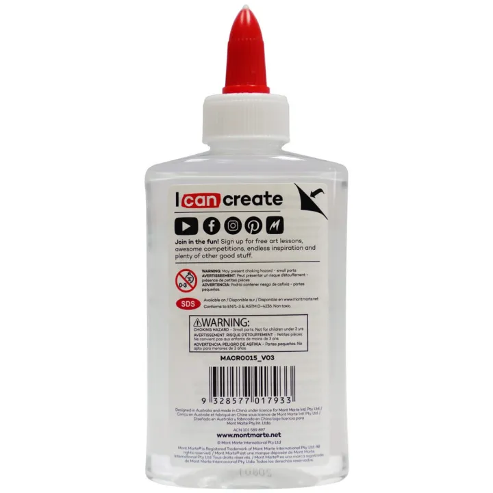 Mont%20Marte%20Clear%20School%20Glue%20147ml%20Washable%20-%20Image%202