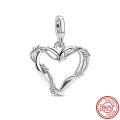 New 925 Silver Stackable Two-tone Little Lucky Rings Styling Mini Charm Beads Fit Original Pandora Me Bracelet Rings DIY Jewelry.