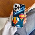 Hot Air Balloon Mobile Cell Phone Case for iPhone 15 14 13 12 11 XS X 8 7 6 Plus Mini Pro Max SE 2022 Clear Phone Cover Funda. 
