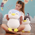 Cross-border marine series plush toys simulated penguin doll large pillows AliExpress Amazon exclusive. 