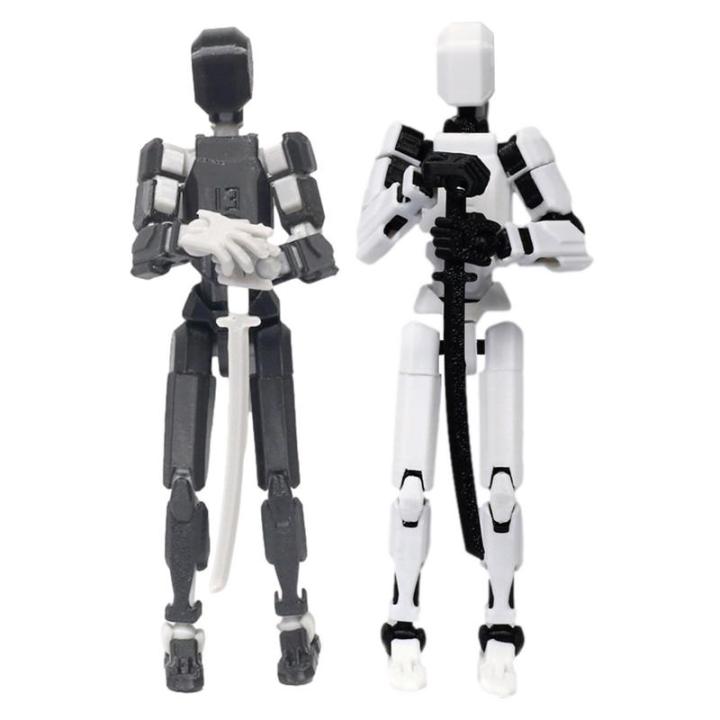 3D Printed Mannequin Multi-Jointed Movable Robot Toys Dummy 13 Figures Toys For Kids Adults Parent-children Game Gifts