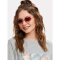 1PC Women Heart Shape Sunglasses luxury Brand Designer Men Metal Frame Sun Glasses Vintage Gradient Ocean Lenses UV400 Shades.