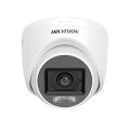 Hikvision DS-2CE76D0T-LPFS 2MP Dual Light Audio Fixed Turret Camera.