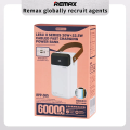 Remax Rpp-565 Lesu 2 Series 60000mAh Large Capacity 20W+22.5W Portable Power Bank With Led Digital Display & Cable. 