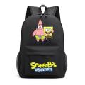 Amazon School Season Supply Sponge Baby Starry Sky Schoolbag spongbob Student Travel Learning Backpack.