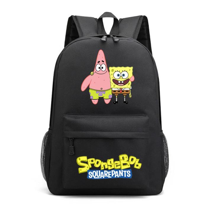 Amazon School Season Supply Sponge Baby Starry Sky Schoolbag spongbob Student Travel Learning Backpack