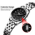 LouisWill Watch For Men Men's Fashion Simple Calendar Waterproof Steel Band Watch Waterproof Quartz Watch With Calendar Original Fashion Men Watches Luxury Men Watch. 