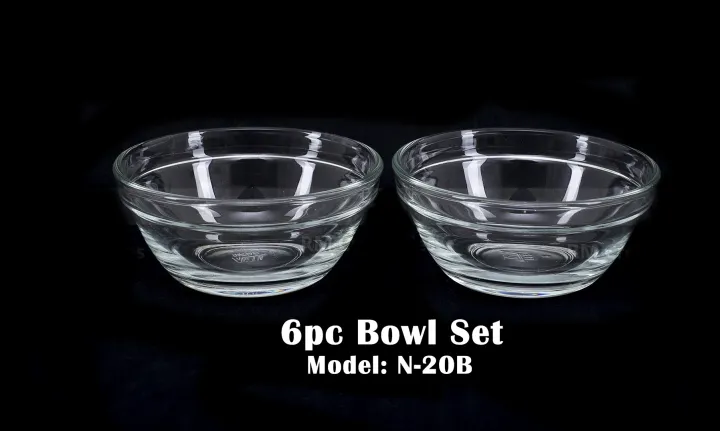 6Pcs%20Glass%20Bowl%20Set%20Nasir%20N-20B%20-%20Image%202