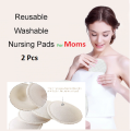 1 Pair Cotton Reusable Breastt Pads Nursing Mummy Anti Overflow Breastt Pads Maternity Bra Mammy Baby Breasttfeeding Accessory - Nursing Bra Pads. 