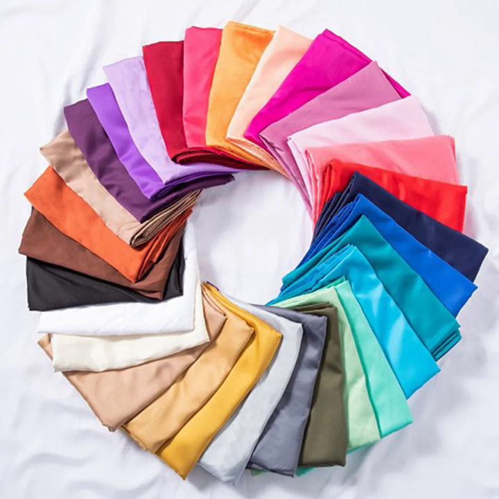 70*180cm%20Muslim%20hijab%20scarf%20women%20solid%20satin%20wrap%20headscarf%20ladies%20matte%20fabric%20foulard%20Malaysian%20femme%20shawls%20Muslim%20veil%20-%20Image%203