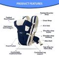 Chuan-QUE Baby Carrier Bag 6 in 1 Navy Blue.