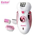 Kemei KM-2530 Rechargeable Epilator & Shaver 4 in 1 Beauty For Women.