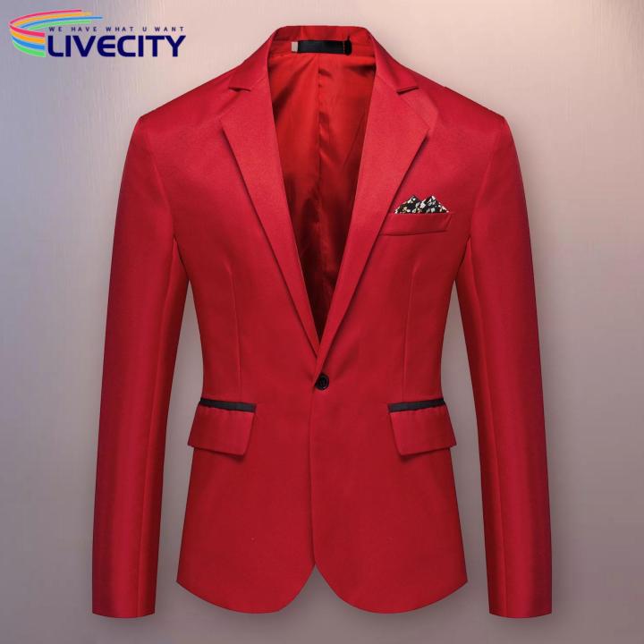 Men%20Lightweight%20Stylish%20Slim%20Fit%20Suit%20Jacket%20for%20Business%20Wedding%20Black%20White%20Stitching%20less%20Than%20Wedding%20Party%20-%20Image%206
