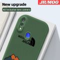JIUMOO For Redmi Note 7 Redmi Note 7 Pro Note 7s Case Fashion Simple Mountain Thin New Design Leather Soft Back Cover Camera Protect Cases Shockproof Casing. 