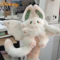 Magic Alcohol Rabbit Bat Halloween Plush Toy Soft Stuffed Rabbit Plush Doll Pillow. 