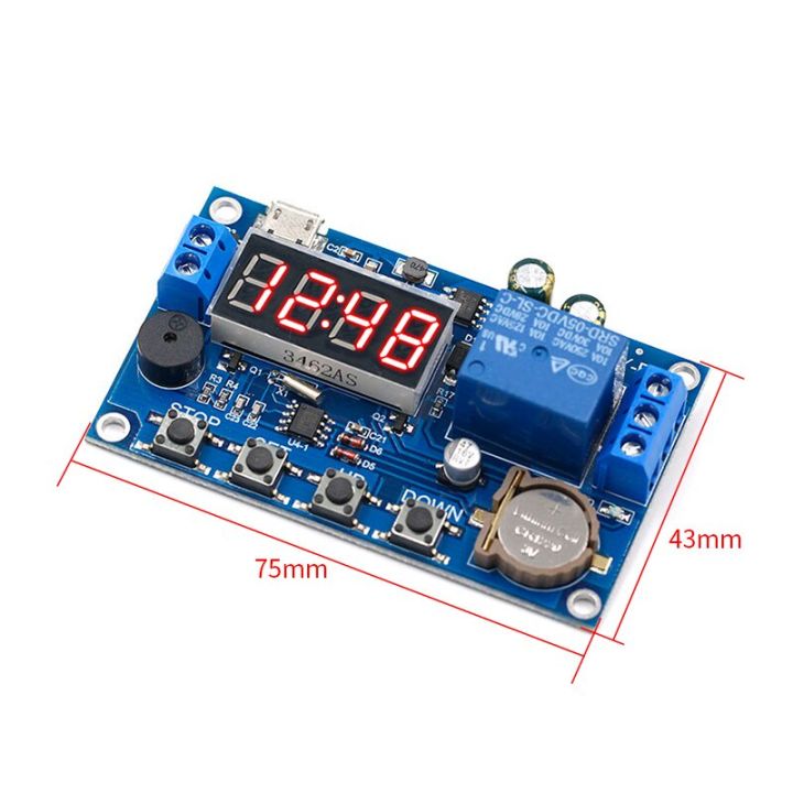 DC%205V%20Real%20time%20Timing%20Delay%20Timer%20Relay%20Module%20Switch%20Control%20Clock%20Synchronization%20Multiple%20mode%20control%20Wiring%20diagram%20-%20Image%203