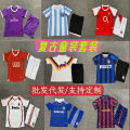 Cup etro Children's hing Set razil arcelona ational eam Club Short eeed Football raining Shirt. 