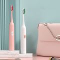 Portable Toothbrush Battery Operated Home Soft Bristles Electric Toothbrush IPX7 Waterproof Vibration Toothbrush. 