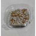 Multi Silver + Golden Pearls / Sprinkle / Cake Decoration / Sugar Ball - 25gm.