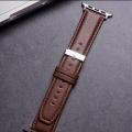 Leather with Silicone Strap Band for Apple Watch 42/49mm. 