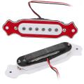 Electric Guitar Pickup, Multiple Prewired Soundhole Pickups for Cigar Box Guitars for 6 String Instruments. 
