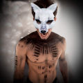 Animal Mask 3D Realistic Half Face Mask Halloween Carnival Masquerade Birthday Party Game Cosplay Costume Accessories Props. 