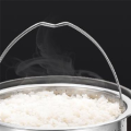 Stainless Steel Steamer Basket Steamer for Instant Cooker with Handle Pressure Cooker Rice Steamer. 
