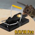 Reusable Rat Catching Mice Mouse Traps Mousetrap Bait Snap Spring Rodent Catcher Rat Trap Effective Pest Control（10 pcs）. 