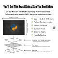 Python Coding Laptop Sticker & Skin Waterproof Removable Laptop Cover Sticker (15.5X10.5 Inch) - LSKN4093 - Sticker Minimal. 