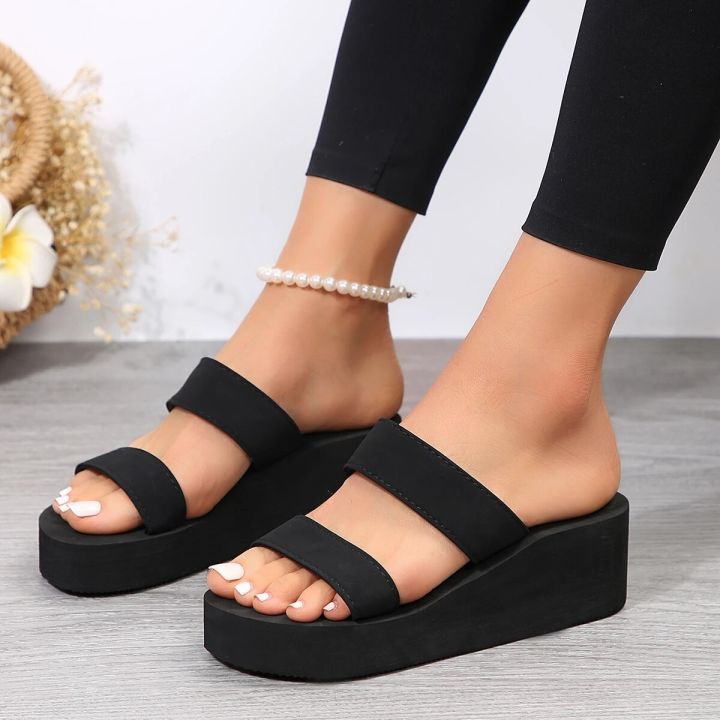 %E3%80%90Trending%E3%80%91%20Wedge%20Heel%20Thick%20Sole%20Ladies%20Sandals%20High%20Heels%20Sandals%20Summer%20Casual%20Women%20Shoes%20Beach%20Flip%20Flops%20Solid%20Slides%20Women%20Slippers%20-%20Image%202