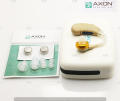 Axon E-103 BTE system Cordless Hearing Aid Adjustable Sound Amplifier with storage Box.