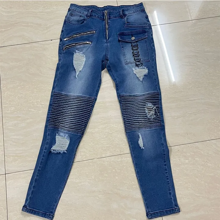 Streetwear%20Mens%20Straight%20Jeans%20Men%20Side%20Straps%20and%20Zips%20Biker%20Casual%20Slim%20Fit%20Black%20Goth%20Trousers%20Men%20Punk%20Skinny%20Denim%20Pants%20-%20Image%205