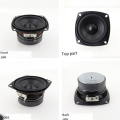 3-Inch Subwoofer Speaker 15W 4 Ohm 78MM DIY Bookshelf Hi-Fi Speaker for Home Audio Projects Hifi Home Sound Theater. 