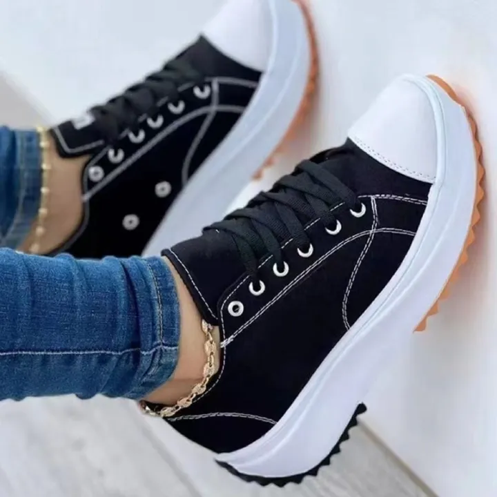 2022%20Woman%20Platform%20Sneakers%20Women%20Casual%20Shoes%20Female%20Canvas%20Shoes%20Tennis%20Ladies%20Shoes%20Chunky%20Sneakers%20Lace%20Up%20Shoe%20Plus%20Size%20-%20Image%203