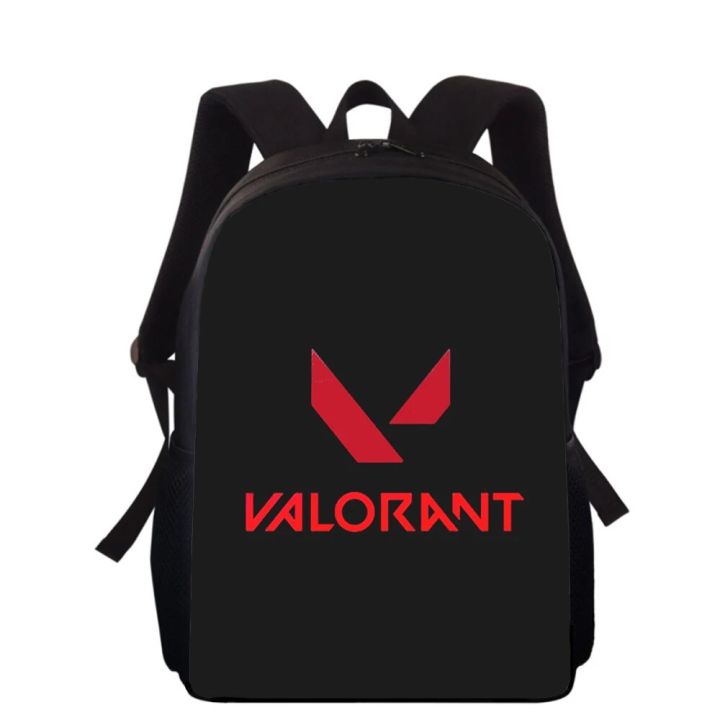 game Valorant 15” 3D Print Kids Backpack Primary School Bags for Boys Girls Back Pack Students School Book Bags