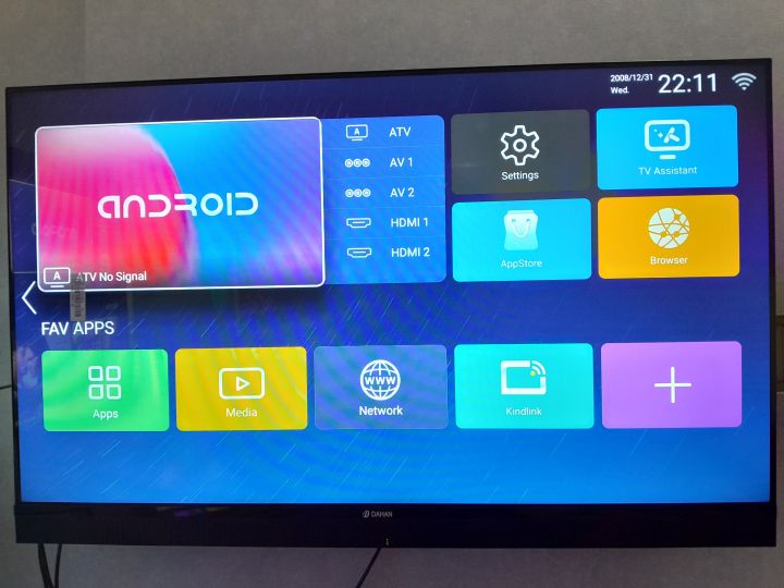 Dahan 50 Inch Frameless Android Smart Wi-Fi HD LED TV 2K Supported RAM ...