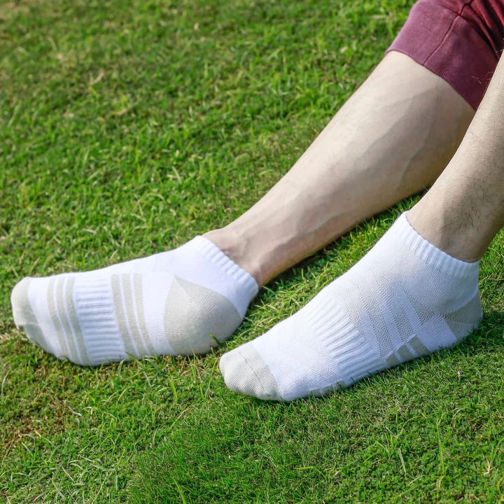 YUEDGE%20Men%20And%20Women%20Moisture%20Wick%20Cotton%20Low%20Cut%20Ankle%20Socks%20Sneaker%20Short%20Socks%205%20Pair%20Lot%2034-46%20EU%20-%20Image%206