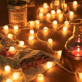 28 Pieces Warm White snow Ball Fairy Lights. 