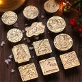 Gift Wrapping Wax Seals Christmas Card Embellishments Retro Christmas Seal Vintage Snowflake Stamp Christmas Wax Seal Stamps. 