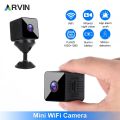 ARVIN 1080P Mini Wifi Camera Night Vision Motion Detection Camcorders Remote Monitor Portable Wireless HD Video Recorder. 