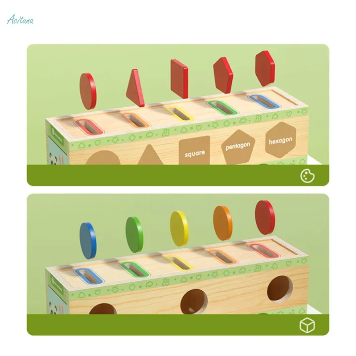 Wooden%20Shape%20Color%20Sorting%20Toy%20Matching%20Box%20Girls%20Children%20Kids%20-%20Image%203