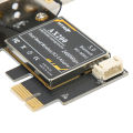 For Intel AX200 5G WiFi Card Dual Band Bluetooth 5.1 PCIE Wireless Card with Antenna for Windows 10 64bit/ for Linux PC Desktop. 
