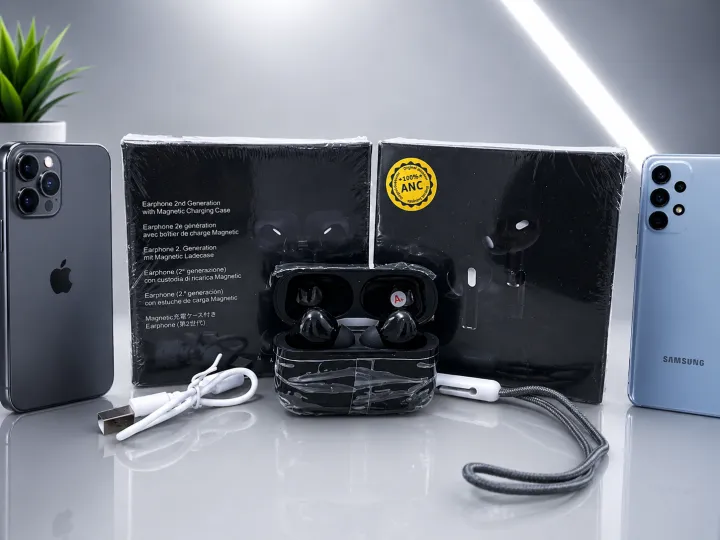 Airpods%20Pro%20/%20tws%20Black%20edition%20wireless%20earbuds%20Bluetooth%20Replica%20headphone%20-%20Image%205
