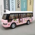 【Broad Sunlight shop】Sound Light Tour Bus Model Boy Toy Diecasts Toy Vehicles Kids Gift. 