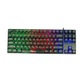 Pc Power K87 RGB Black Wired Gaming Keyboard with Bangla. 