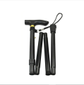 Folding Cane Trekking Pole Anti-Slip Cane Elderly Walking Stick - Stick. 