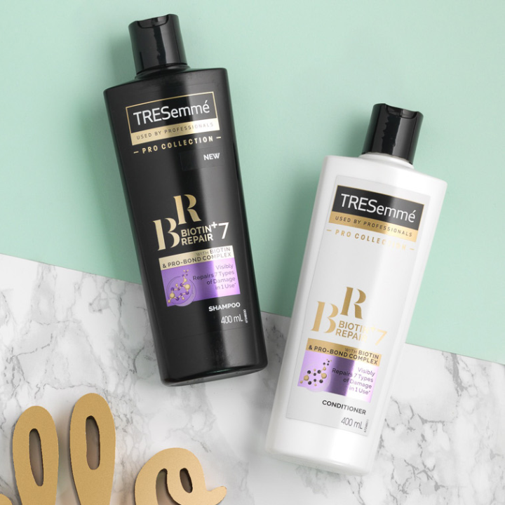 TRESemme Biotin+ Repair Shampoo + Conditioner 400ml (UAE)