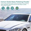 Powder Polishing Powder Professional New Pack Oxide Kit 3.52oz Scratch Remover for Glass Mirror Home Use Car Windshield. 