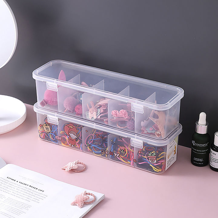 Multifunctional%20Five%20Grids%20Hair%20Accessories%20Storage%20Box%20Jewelry%20Organizer%20For%20Women%20Transparent%20Compartment%20Desktop%20Storage%20Box%20-%20Image%204