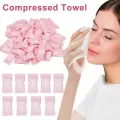 100PCS Disposable Portable Compression Face Towel Cotton Washcloth for Travel, Home,Camping and Other Outdoor Activities.